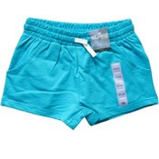 Wholesale - 4-6X GIRL SCUBA BLUE FRENCH TERRY PULL ON SHORT 4-ASST SIZE C/P 24